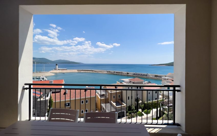 Stylish apartment in Lustica Bay. Sea view