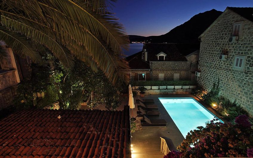 Exclusive stone villa in Perast