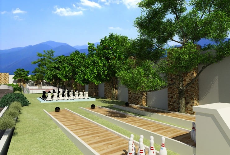 Townhouse in Zain Park – in a club village in Podgorica