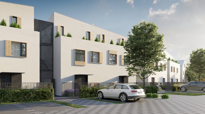 Townhouse in Zain Park – in a club village in Podgorica