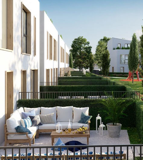 Townhouse in Zain Park – in a club village in Podgorica