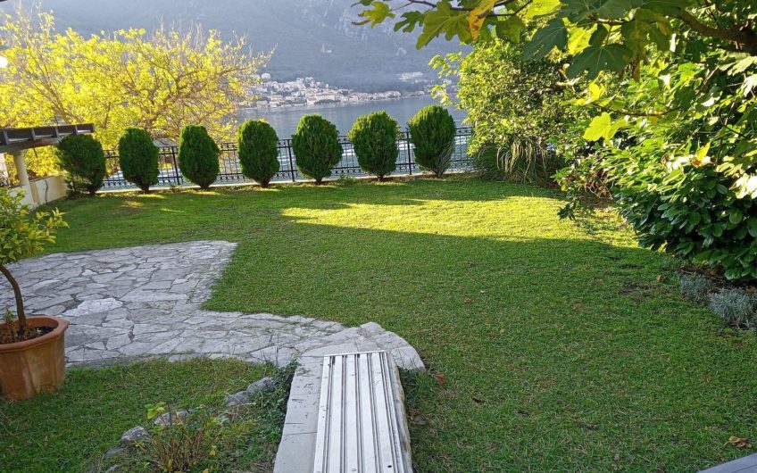 Old stone mansion on the first line – Bay of Kotor