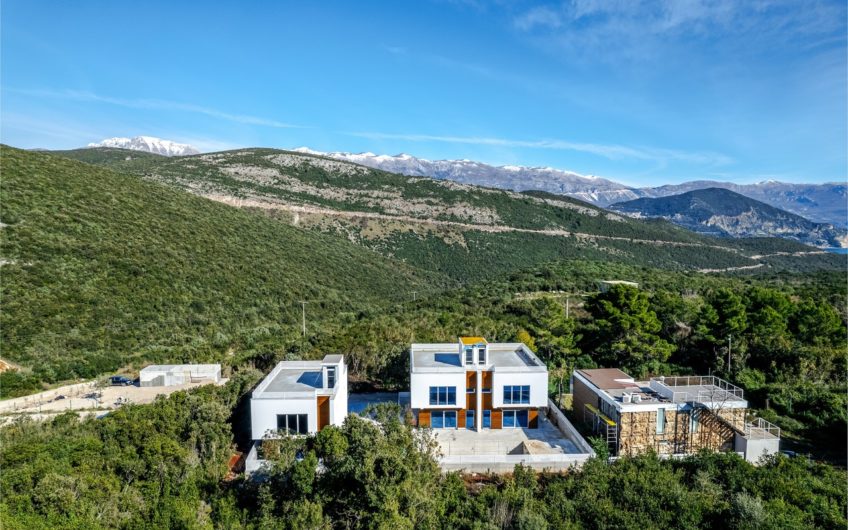 New villas on the Budva Riviera. No tax 3%