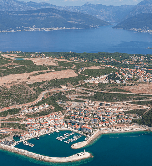 Lustica Bay Centrale – for sale in installments – 1-bedroom apartment with a yard