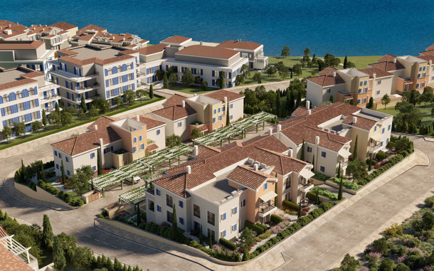 Lustica Bay Centrale – for sale in installments – 1-bedroom apartment with a yard
