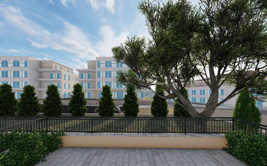 Lustica Bay Centrale – for sale in installments – 1-bedroom apartment with a yard