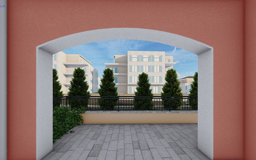 Lustica Bay Centrale – for sale in installments – 1-bedroom apartment with a yard