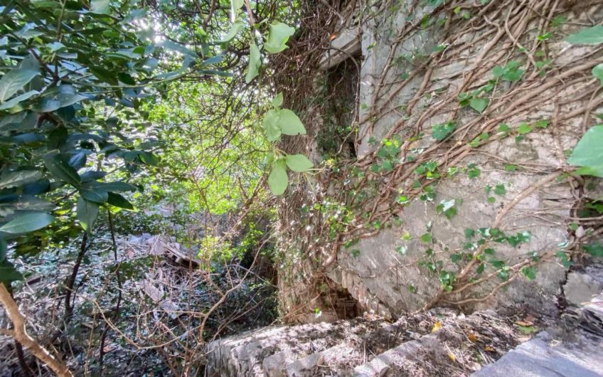 Ruins of an ancient house in the historical part of Risan