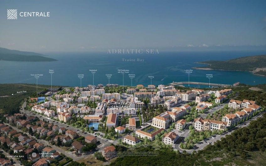 Lustica Bay Centrale – 1 bedroom apartment in installments