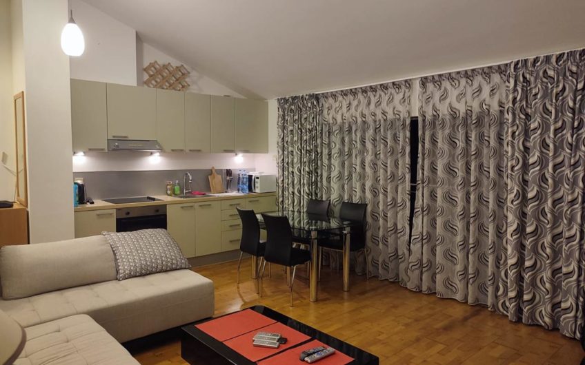 2-bedroom apartment with a view in a complex with a swimming pool in Przno