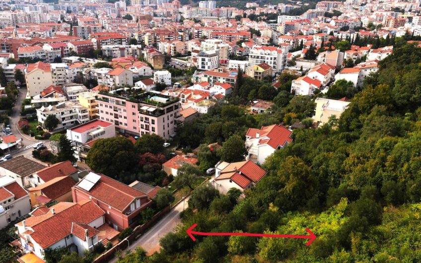 Land plot in Budva – construction permitted 2.188 m2