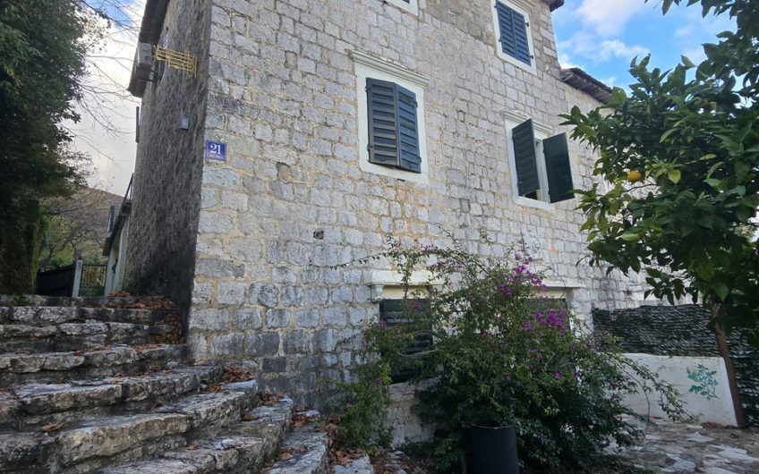 Stone house in the Bay of Kotor – affordable price