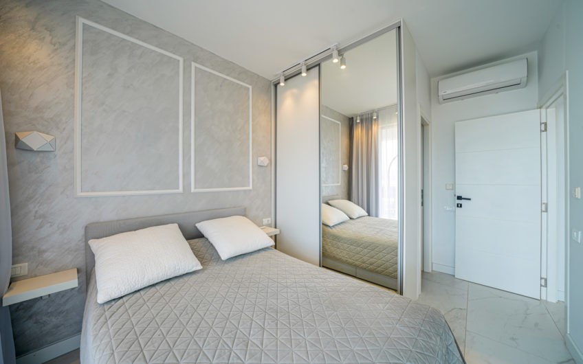 New 2-bedroom apartment with panoramic sea view in Tivat