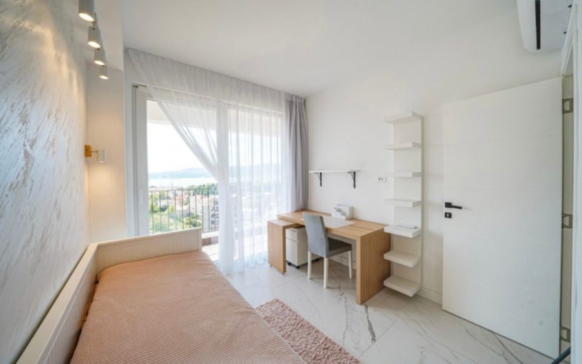 New 2-bedroom apartment with panoramic sea view in Tivat