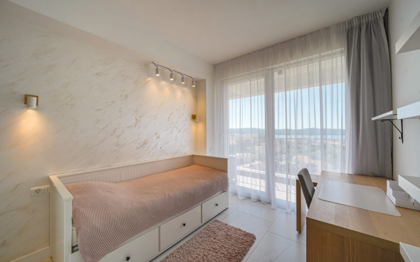 New 2-bedroom apartment with panoramic sea view in Tivat