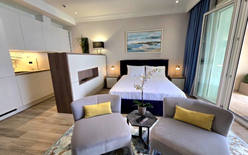 Marina Village Lustica Bay – studio. 1st line of the sea!