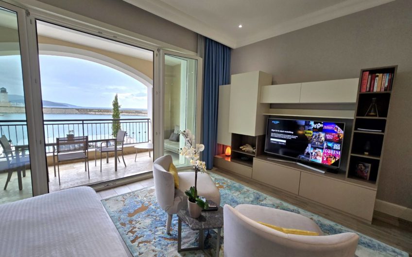 Marina Village Lustica Bay – studio. 1st line of the sea!