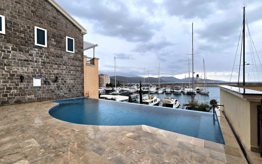 Marina Village Lustica Bay – studio. 1st line of the sea!
