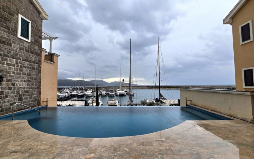 Marina Village Lustica Bay – studio. 1st line of the sea!