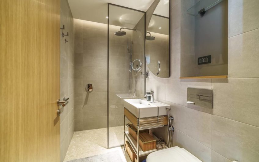 Furnished one-bedroom apartment in the prestigious Boka Place complex