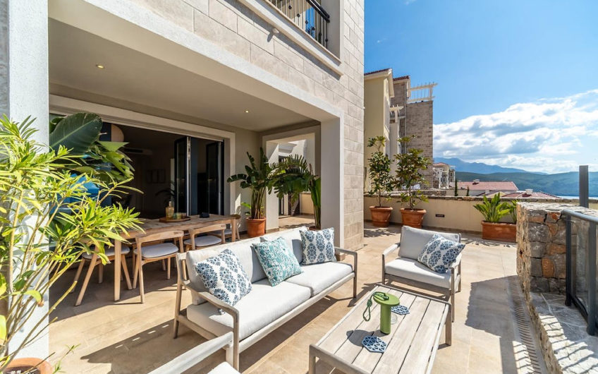 Luxurious 2-bedroom apartment in Lustica Bay Marina Village