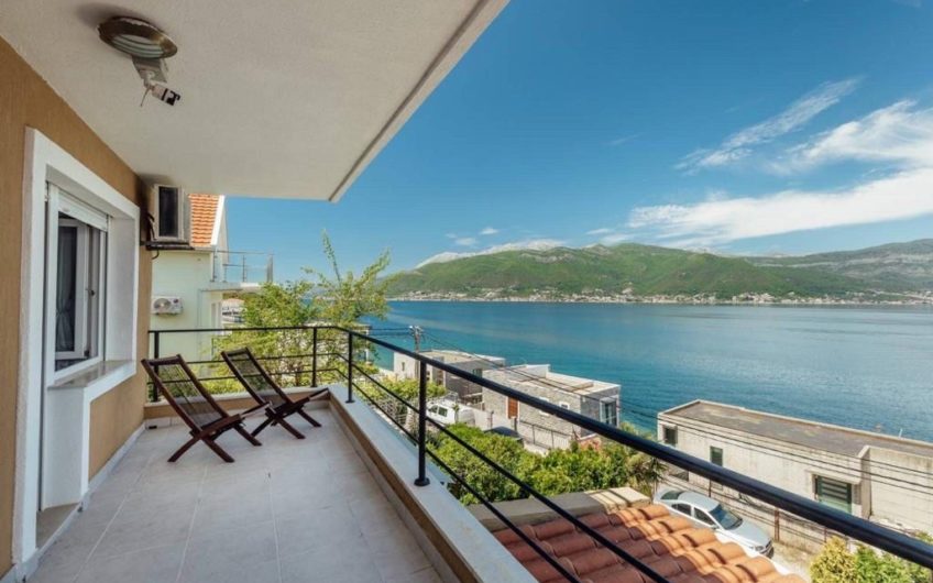 House with a pool in Luštica — 2nd row to the sea!