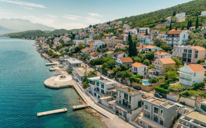 House with a pool in Luštica — 2nd row to the sea!