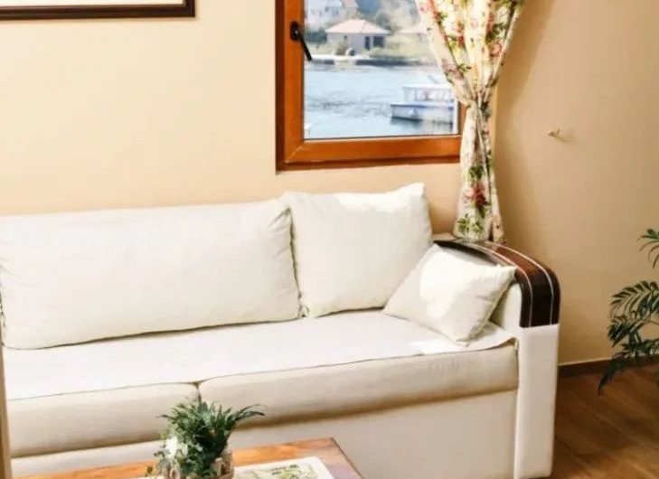 First Line Beach — Renovated Stone House in Tivat Bay