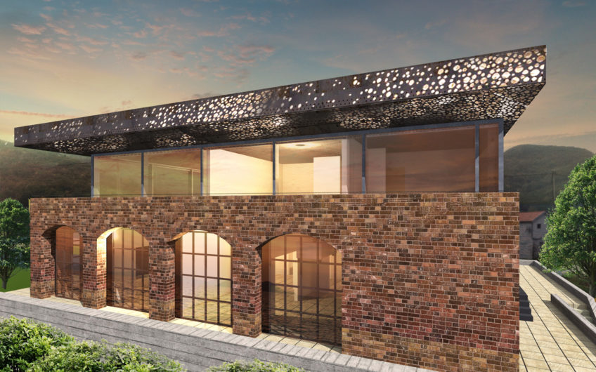 Loft-style commercial building – on the Tivat-Budva highway