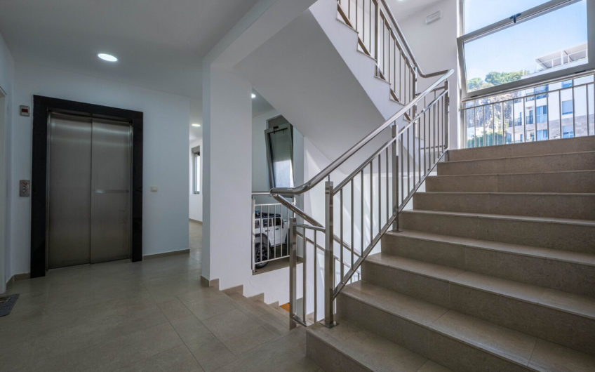 Two-bedroom apartment with panoramic sea views and a large terrace in Tivat