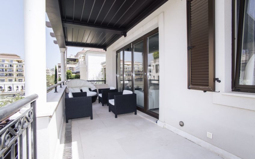 Exclusive property in Porto Montenegro – one-bedroom apartment with garage