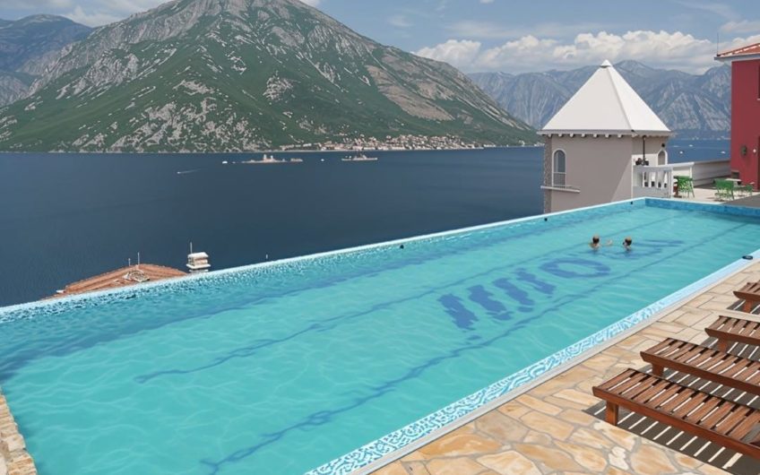 The only two-bedroom apartment in a complex with pool in Kostanjica