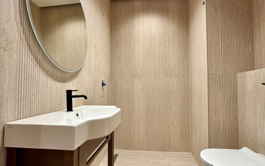 New 3-bedroom apartment under highway in Tivat