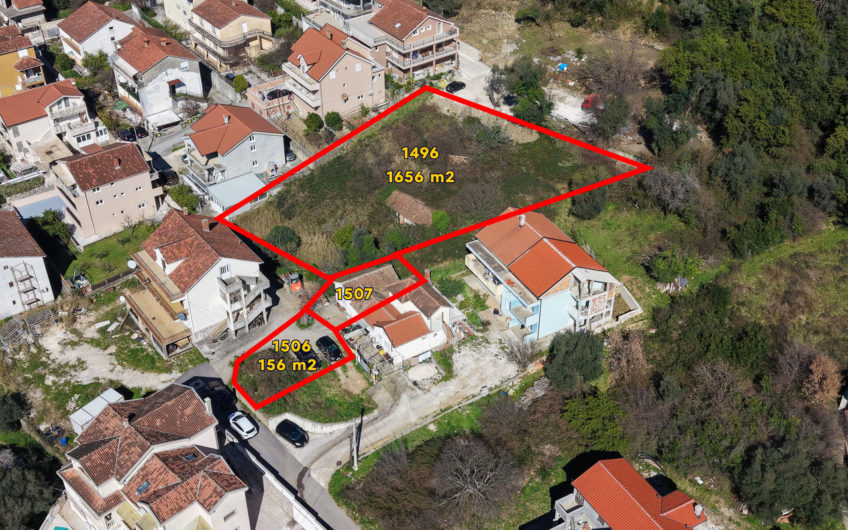 Urbanized plot in Tivat – 2.181 m2
