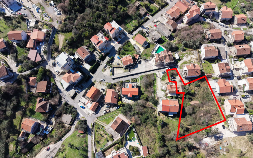 Urbanized plot in Tivat – 2.181 m2