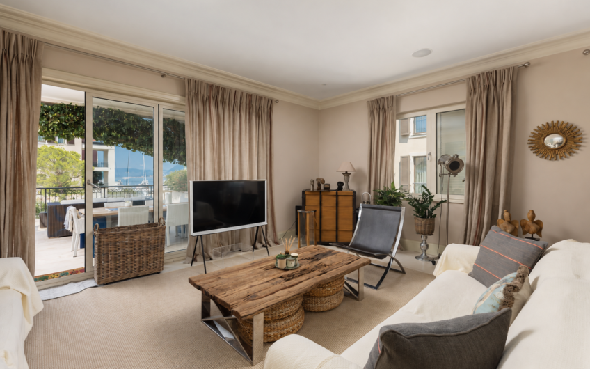 Exclusive 3-Bedroom Apartment with Direct Pool Access in Porto Montenegro