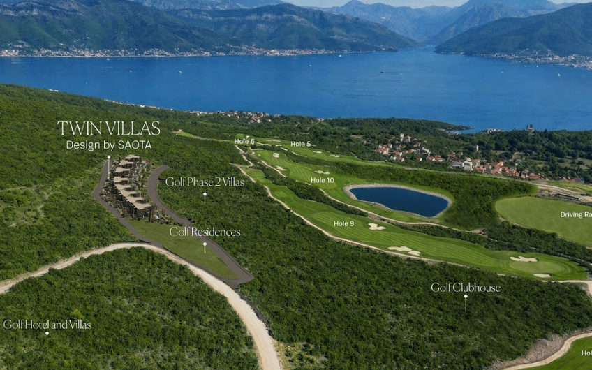 Golf-side Villa with Pool — The Peaks, Luštica Bay