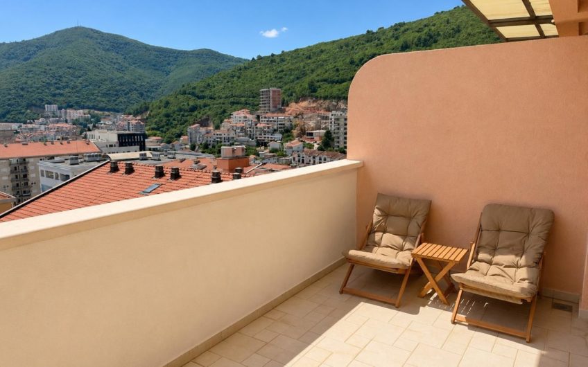 Designer Duplex Penthouse in Budva, Rozino – 3 bedrooms