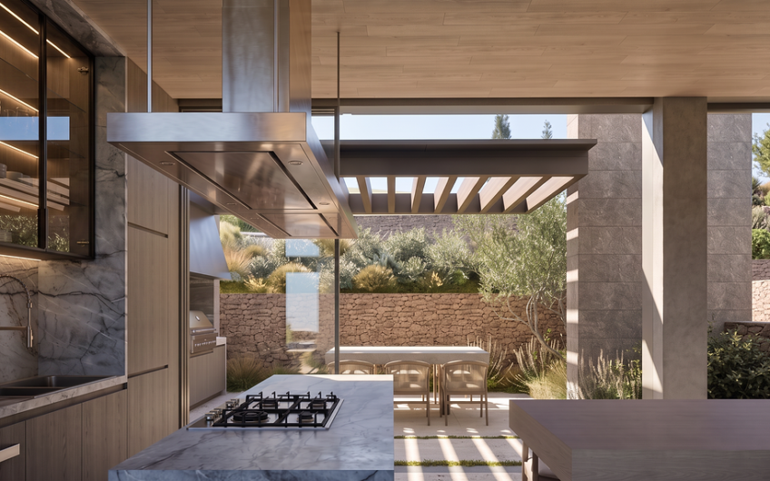 Golf-side Villa with Pool — The Peaks, Luštica Bay