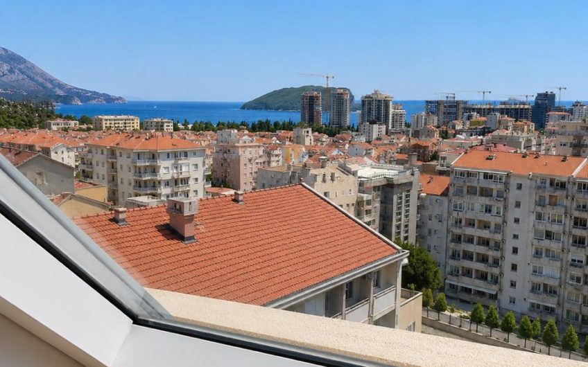 Designer Duplex Penthouse in Budva, Rozino – 3 bedrooms