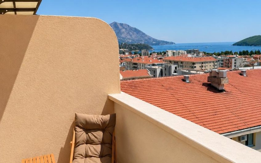 Designer Duplex Penthouse in Budva, Rozino – 3 bedrooms