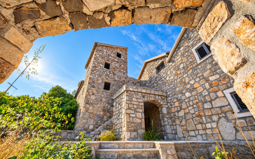 Complex of Stone Houses for Sale on the Luštica Peninsula