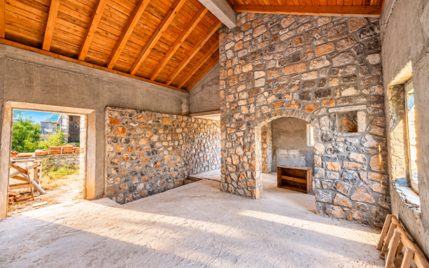 Complex of Stone Houses for Sale on the Luštica Peninsula