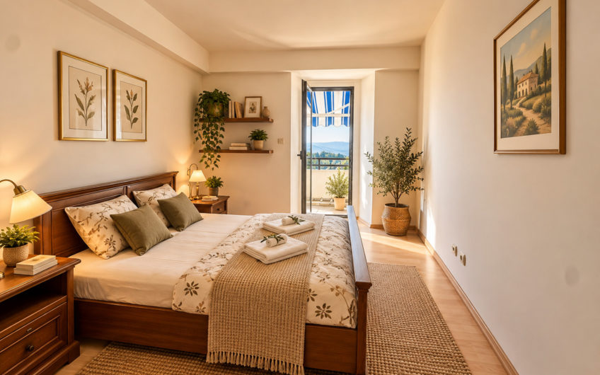 An intimate two-story house in Tivat – 10-minute walk to the center.