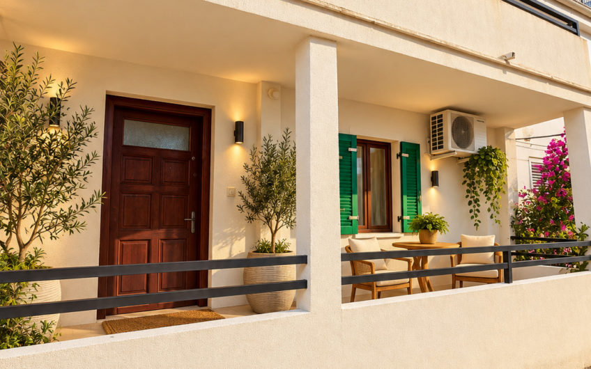 An intimate two-story house in Tivat – 10-minute walk to the center.