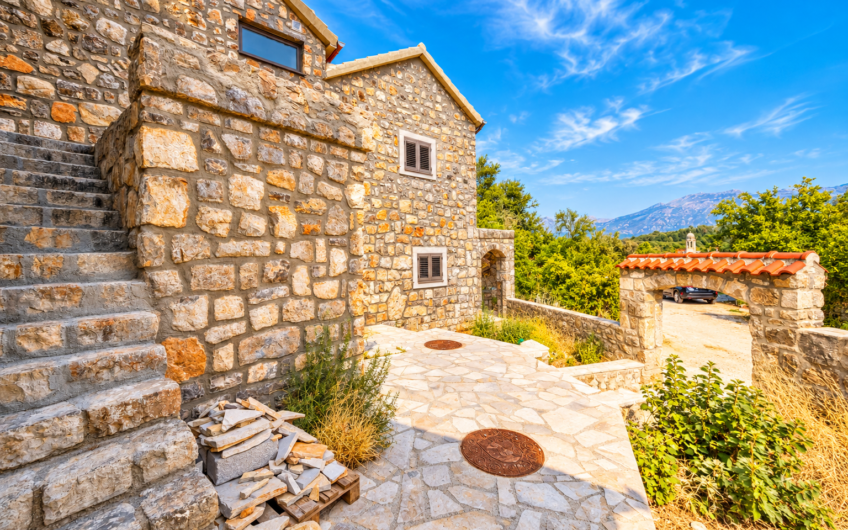 Complex of Stone Houses for Sale on the Luštica Peninsula
