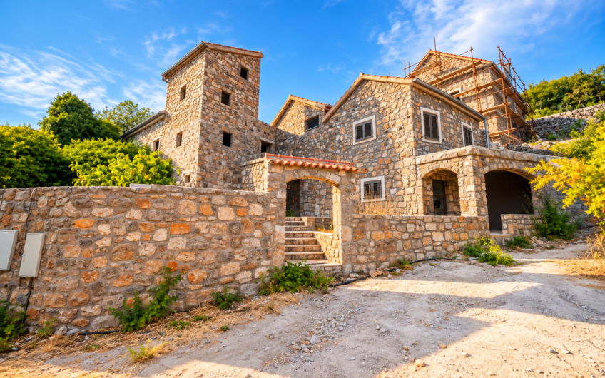 Complex of Stone Houses for Sale on the Luštica Peninsula
