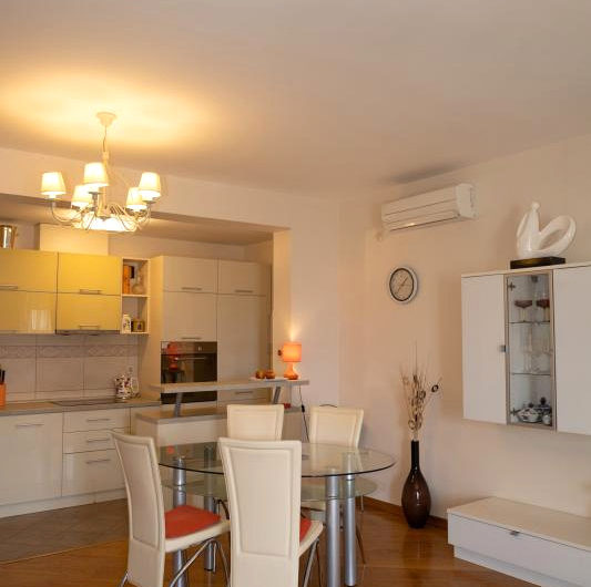 Two-bedroom apartment on the Pine waterfront in Tivat
