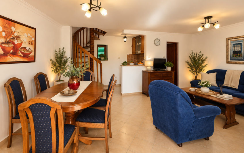 An intimate two-story house in Tivat – 10-minute walk to the center.