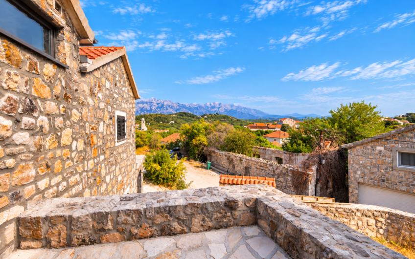 Complex of Stone Houses for Sale on the Luštica Peninsula
